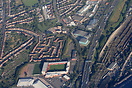 Aerial picture of the Bescot area of Walsall England showing Walsall f...