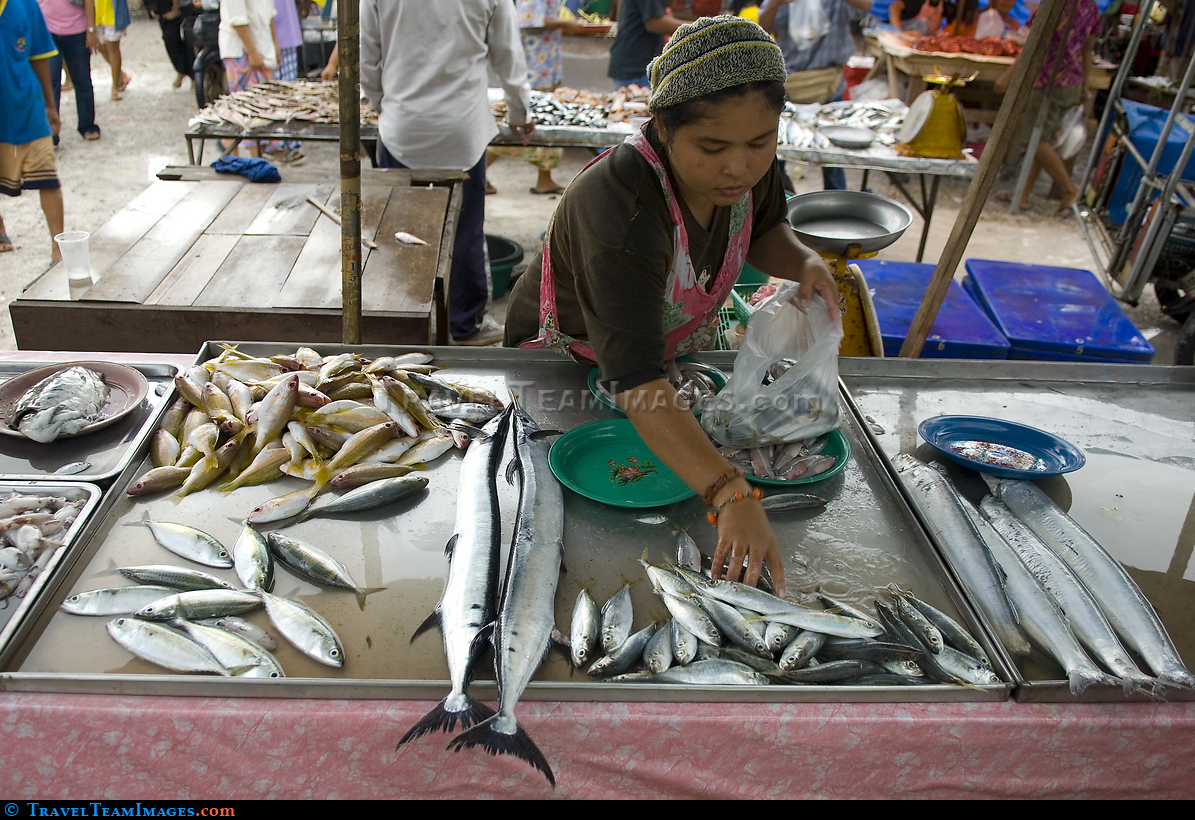 Ao Nang fish market