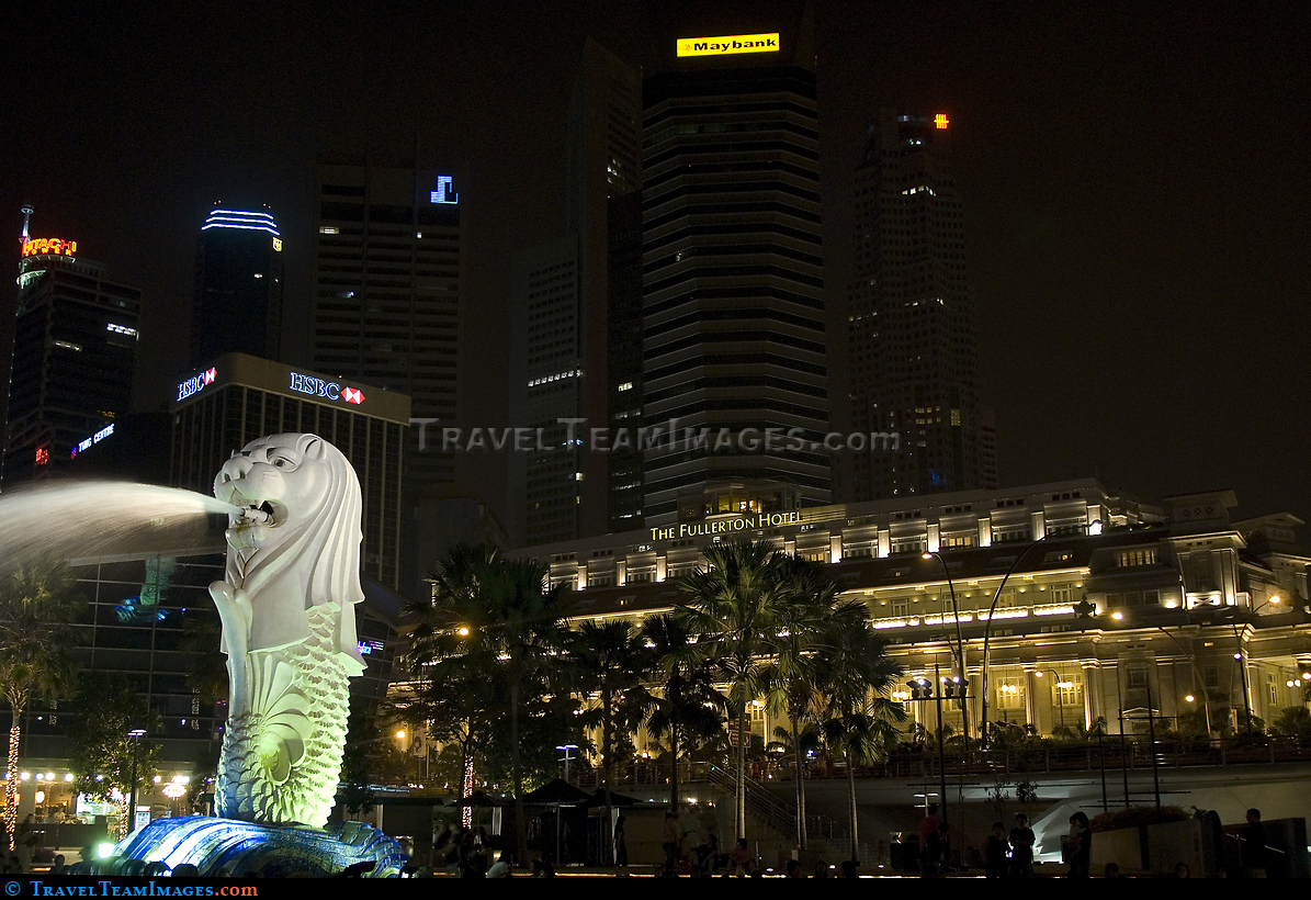 Merlion and Fullerton