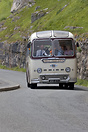 Old coach slowly making its way up Great Orme's summit, Llandudno.
