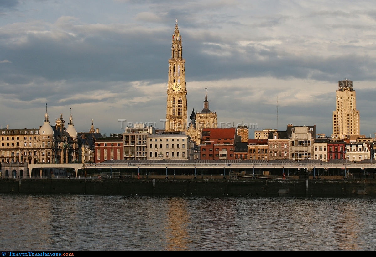 Skyline Of Antwerp