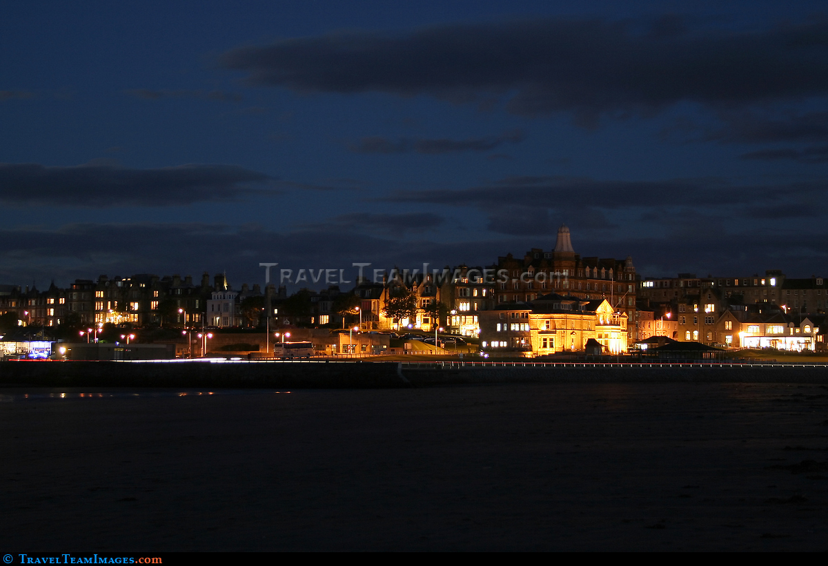 St Andrews Scotland at night