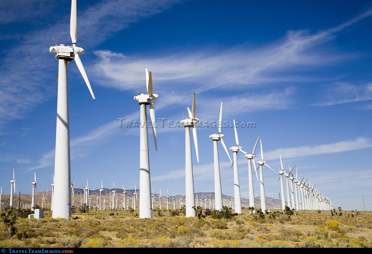 The Tehachapi Wind Farm