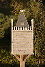 Bat roosting box at Shustoke Reservoir