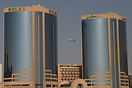 A view of the Rolex Buildings from the creek in Dubai