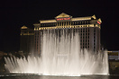 Every 15 Min during the day the Hotel Bellagio has a majestically foun...