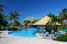 Tropical holiday pool, St Maarten