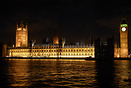 The Palace of Westminster, Houses of Parliament at night