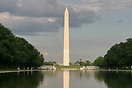 Ground level view of the Washington Monument, Washington D.C., Distric...