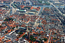 Aerial Image of Copenhagen City Center Old District. Christiansborg Ca...