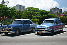 Well preserved old-timers are a common sight in Havana, Cuba.