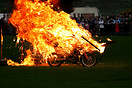 Stunt-rider at Mona showgound, anglesey