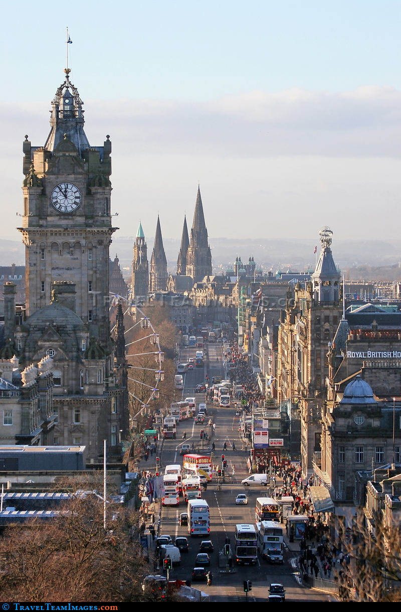 Princes Street , Edinburgh
