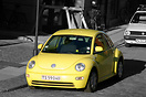 Yellow Beetle Car
