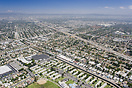 Aerial image of LA, California