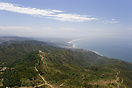 Aerial Photograph of Tobaga Hills, 10km North Of LA, Pacific coast lin...