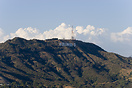 The famous Hollywood sign taken from the Southern Side of LA