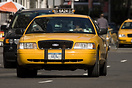 Taxi in the streets of New York.