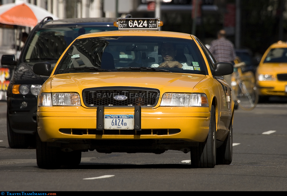 New York taxi.