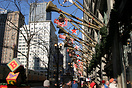 Shoppers on State Street, Chicago outside Macy's department store