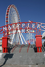 An amusement park on Navy Pier, Chicago