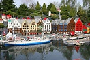 Lego version of the Norwegian town of Oslo