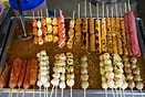 Freshly prepared Satay selection, Ao Nang Market