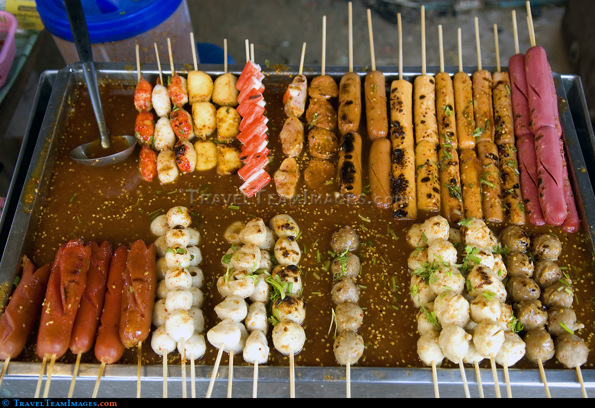 Ao Nang Market Satay