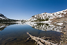 Ellery Lake Reflections in the snow, Yosemite National Park