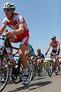 The peleton racing by in the in the Cronulla International Criterium, ...