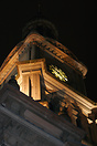 Sydney's town hall clock at night.  Sydney Australia