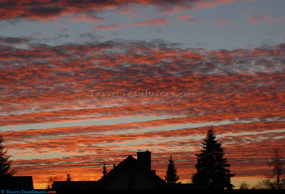 Sundown over Munich