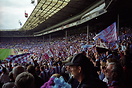 Aston Villa supporters at the FA cup final with Chelsea which was the ...