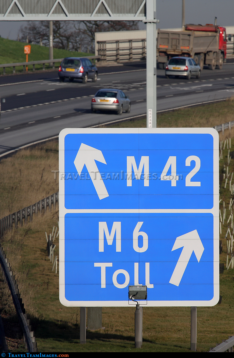 M42 and M6 Toll Motorways
