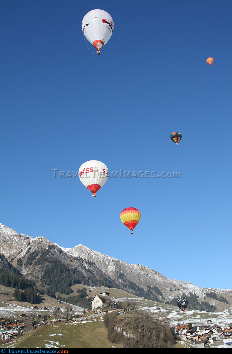 Balloon festival Chateau D'Oex