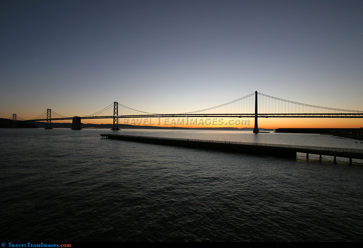 Bay Bridge by dawn.