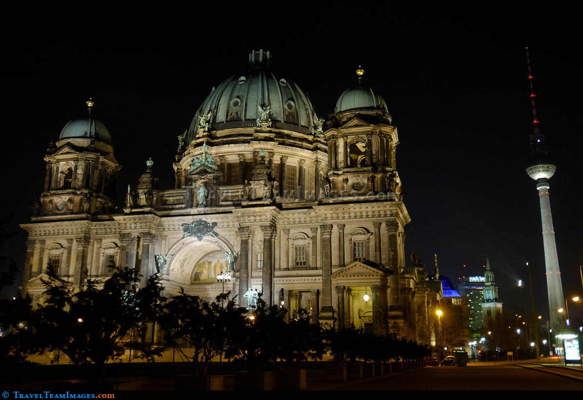 Berlin Cathedral and TV tower
