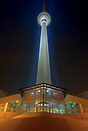 The Fernsehturm (German for"Television Tower") is a televisi...