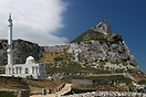 A view back towards the rock from Europa Point showing the new Mosque. A view back towards the rock from Europa Point showing the new Mosque.