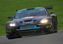 Aston Martin DBR9 GT car in testing at Brands Hatch.