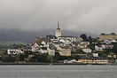 Small fishing town of Castropol, Asturias, Spain