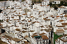 Casares, a town hanging on a cliff.