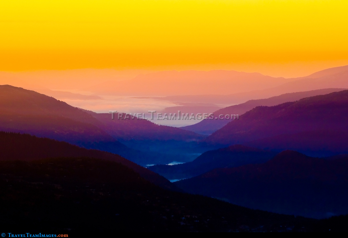 View from Gaustatoppen