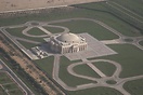 Aerial photograph of University City Hall, University of Sharjah, Duba...