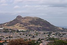 The hill known as Arthur's Seat, located in Holyrood Park, Edinburgh