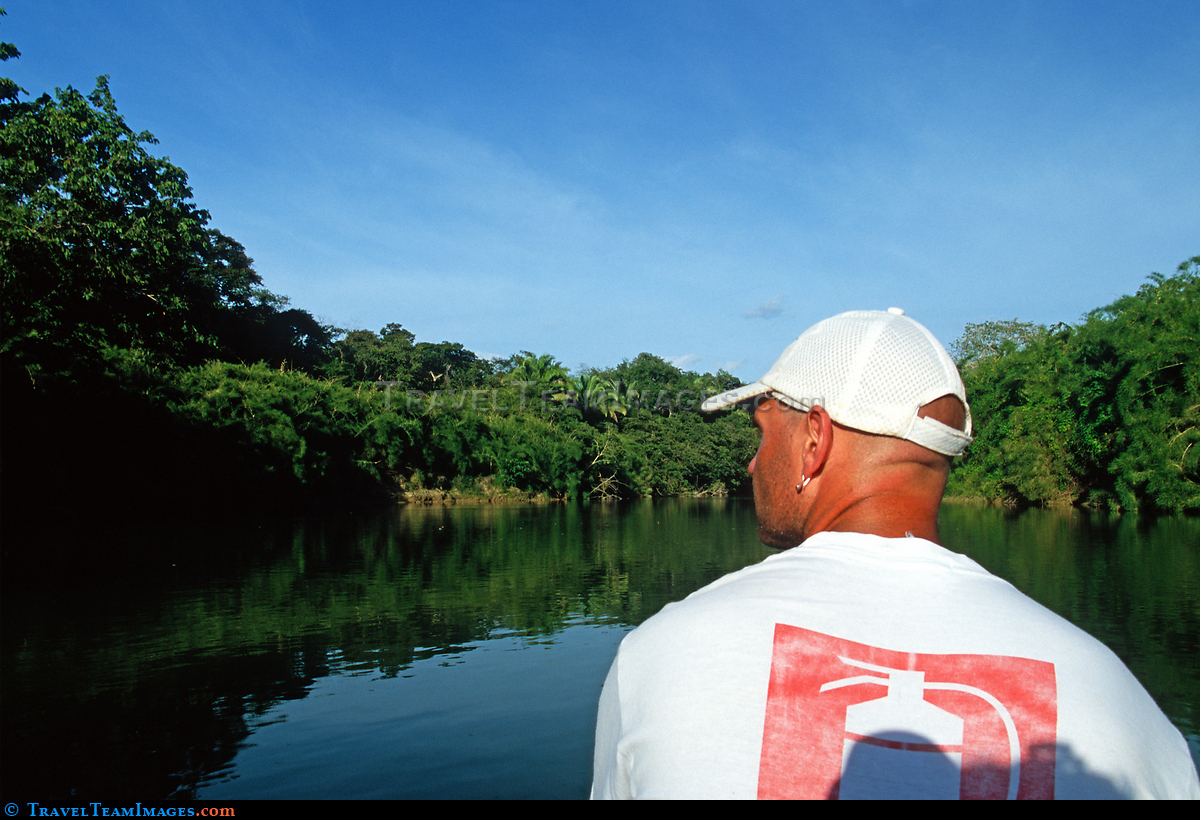 Boating on the Belize River