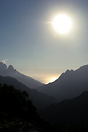 Corsica described in one picture. Mountains of over 1 km altitude plun...
