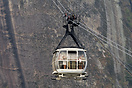 Cable car linking Morro da Urca and the world famous Sugar Loaf Mounta...