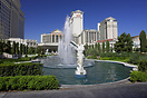 The gardens of Caesars Palace.
