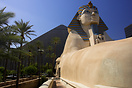 Outside the front of the Luxor Hotel, Las Vegas. The top of the pyram... Outside the front of the Luxor Hotel, Las Vegas. The top of the pyram...